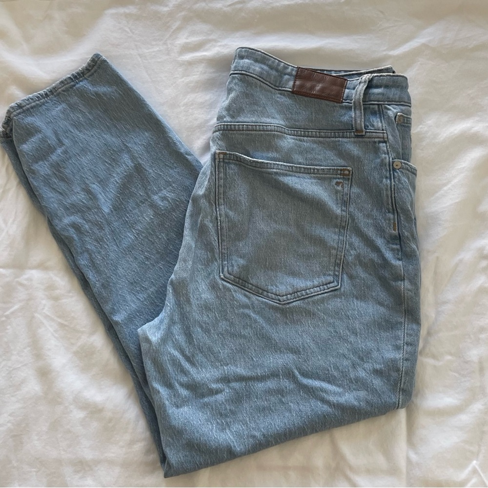 Madewell the Curvy Perfect Vintage Jeans light wash size 30 good condition